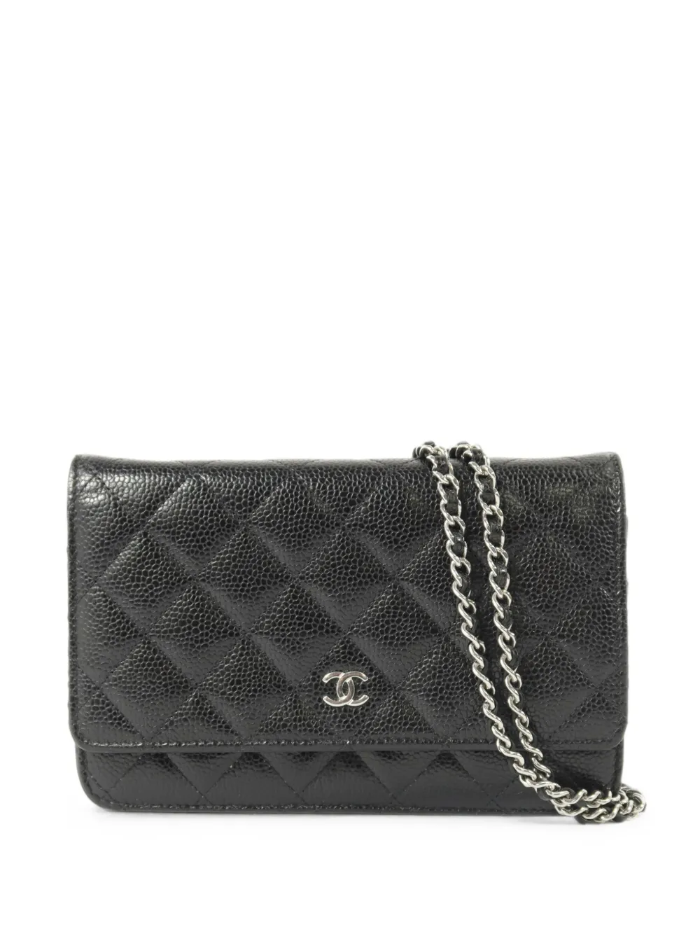 CHANEL Pre-Owned Matelassé CC Mini-Umhängetasche - Schwarz