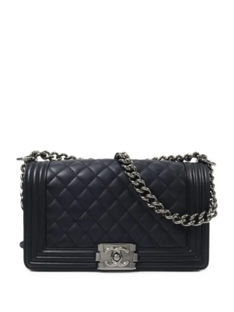 CHANEL Pre-Owned Boy leather shoulder bag
