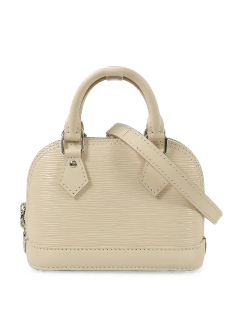 Louis Vuitton Pre-Owned bolsa Alma nano de piel Epi