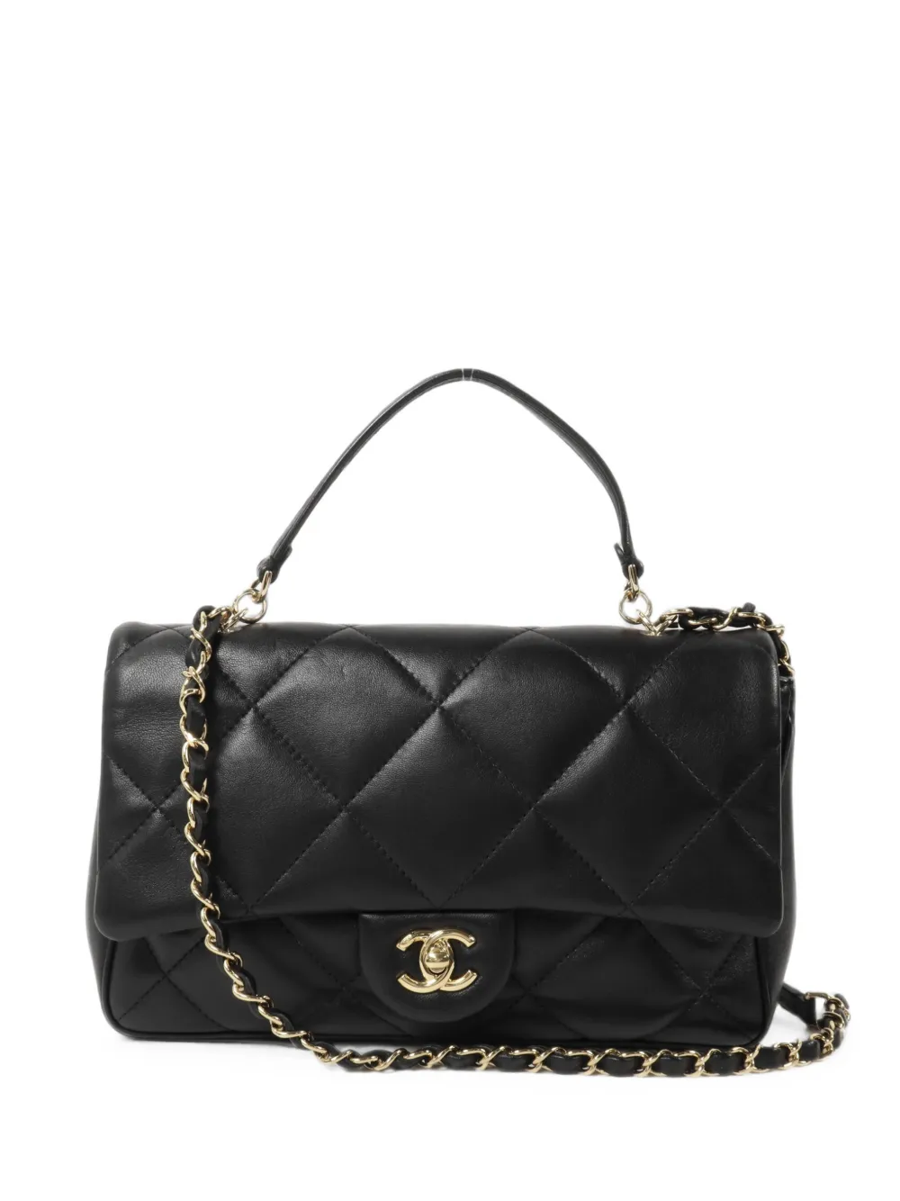 CHANEL Pre-Owned CC turn-lock tote bag - Nero