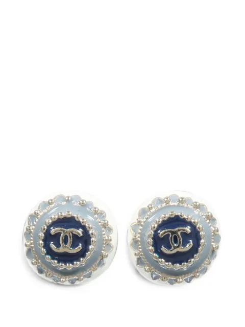 CHANEL Pre-Owned CC earrings