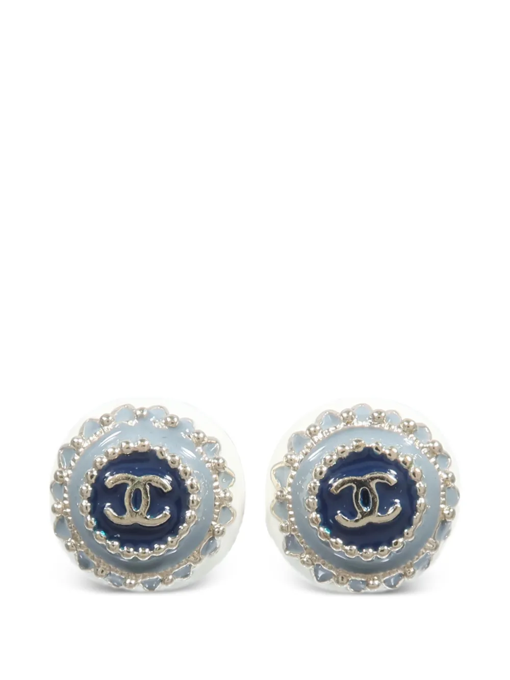 CHANEL Pre-Owned CC earrings - Oro