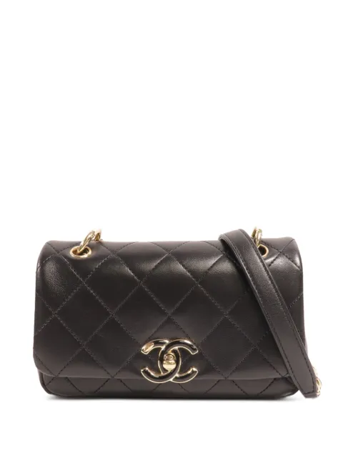CHANEL Pre-Owned CC turn-lock quilted shoulder bag