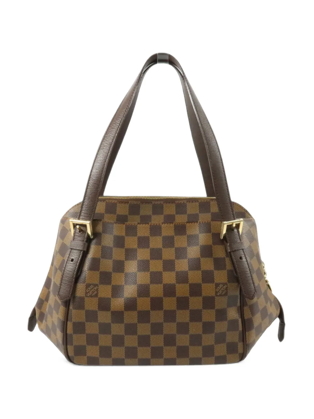 Louis Vuitton Pre-Owned PM Belem Damier Ebene tote bag - Marrone