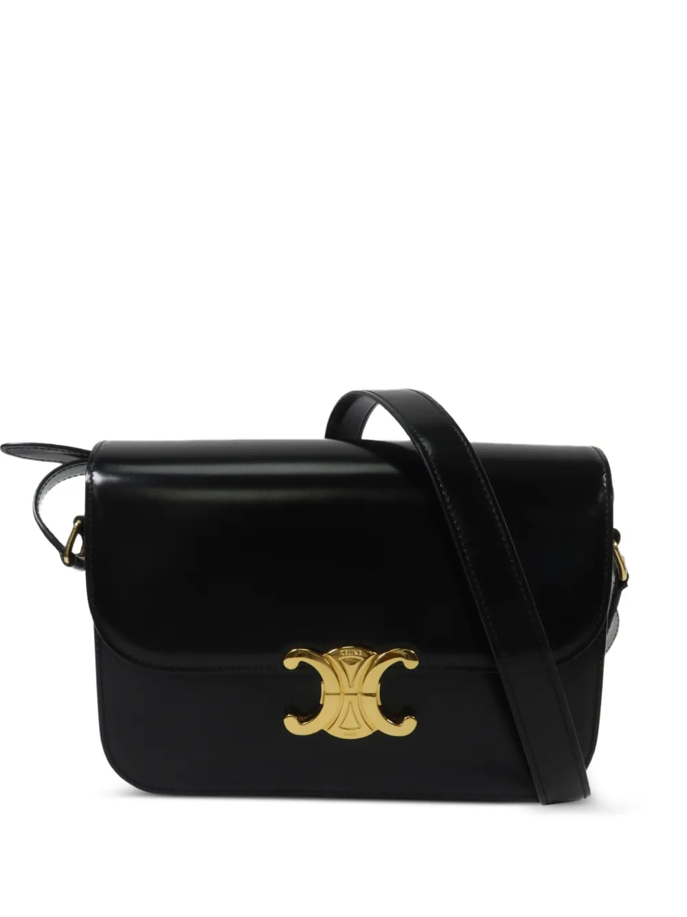 Celine Pre-Owned Triomphe shoulder bag - Nero