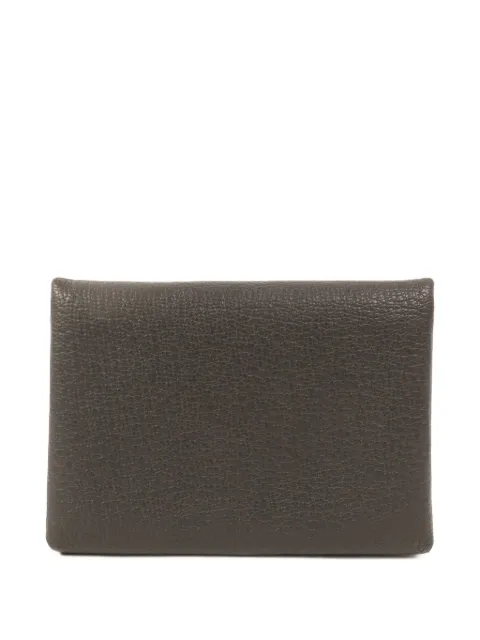 Hermès Pre-Owned 2025 Calvi Duo card case