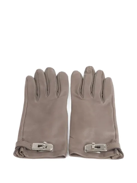 Hermès Pre-Owned Kelly turn-lock gloves
