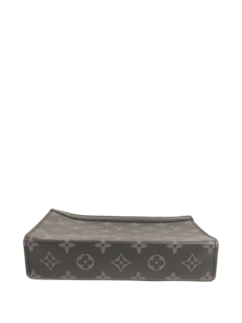 Louis Vuitton Pre-Owned Monogram Eclipse Gaston schoudertas Zwart