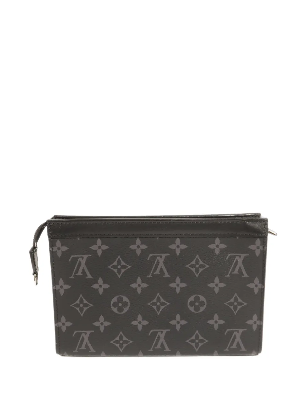 Louis Vuitton Pre-Owned Monogram Eclipse Gaston schoudertas Zwart