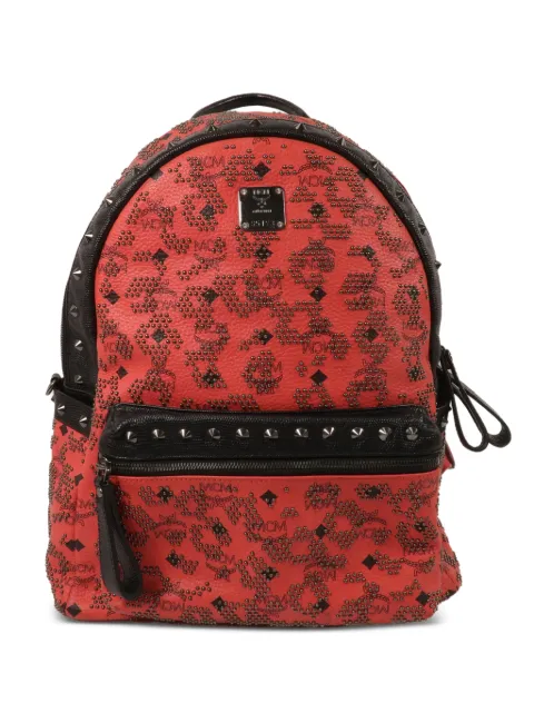 MCM Pre-Owned Stark studded backpack
