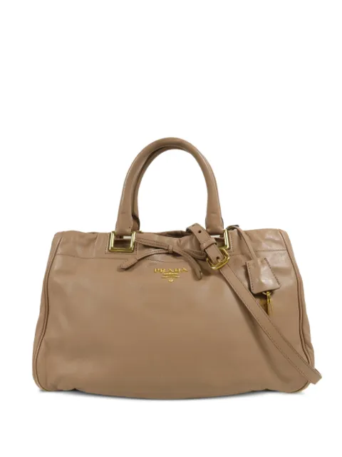 Prada Pre-Owned 2way leather shoulder bag