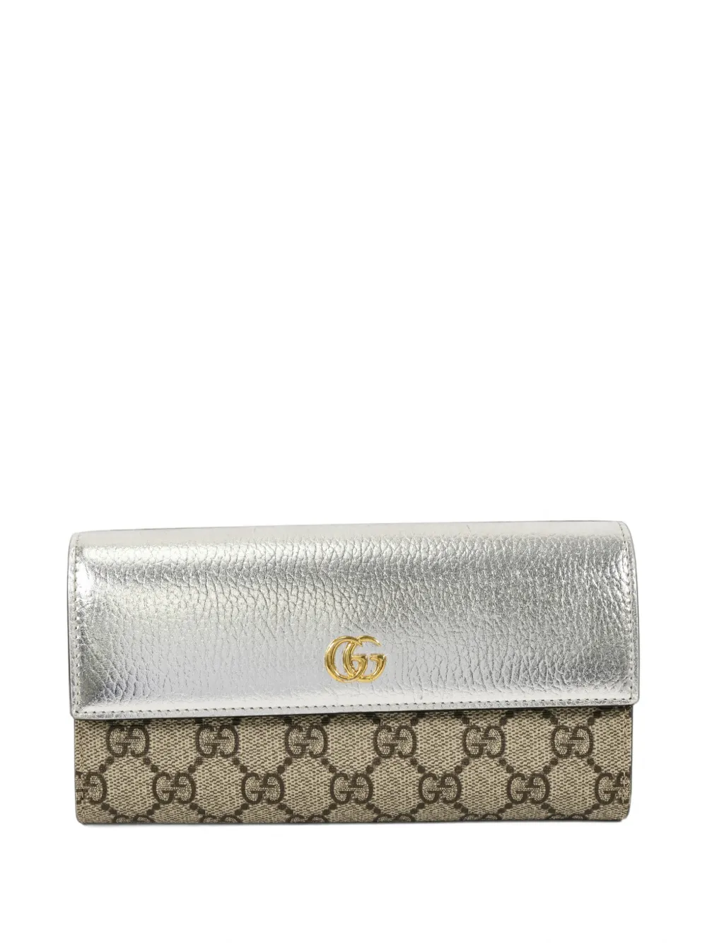 Gucci Pre-Owned portefeuille GG Marmont - Tons neutres Gucci Pre-Owned portefeuille GG Marmont - Tons neutres