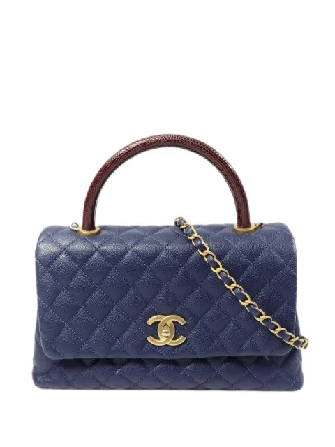 CHANEL Pre-Owned Coco Handle quilted tote bag