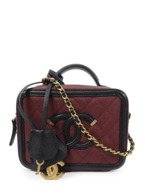 CHANEL Pre-Owned Chanel CC Filigree Vanity shoulder bag