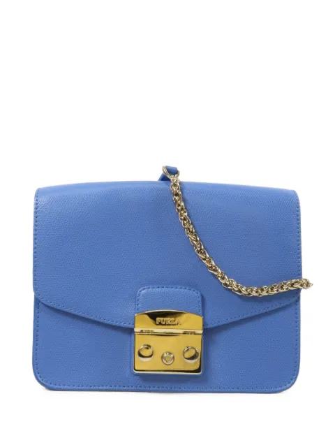Furla chain-link shoulder bag