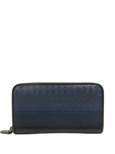 Bottega Veneta Pre-Owned Intrecciato long wallet