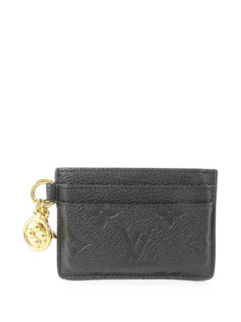 Louis Vuitton Pre-Owned Monogram Empreinte charm card holder
