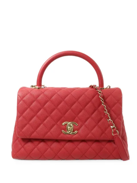 CHANEL Pre-Owned Coco Handle quilted tote bag