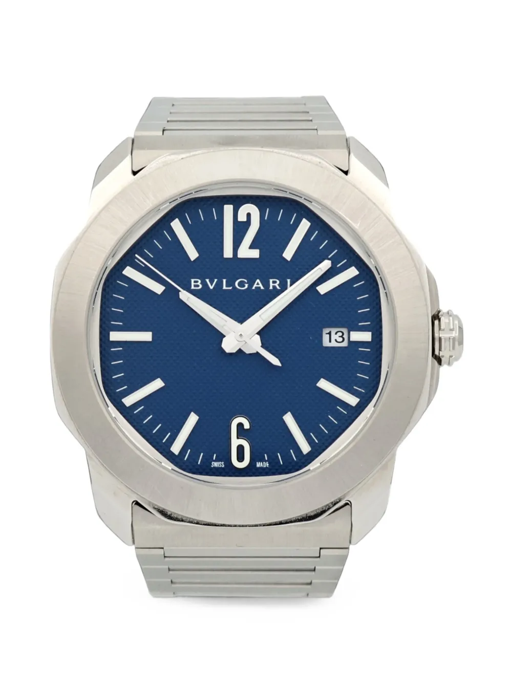 Bvlgari Pre-Owned Octo Roma 41mm watch - Blu