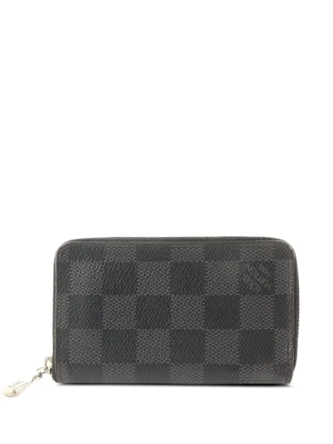 Louis Vuitton Pre-Owned Damier Graphite Zippy wallet