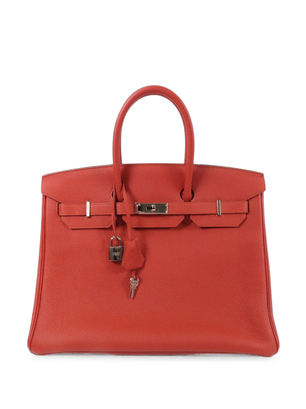 Hermès Pre-Owned 35 Birkin Togo handbag - Rosso