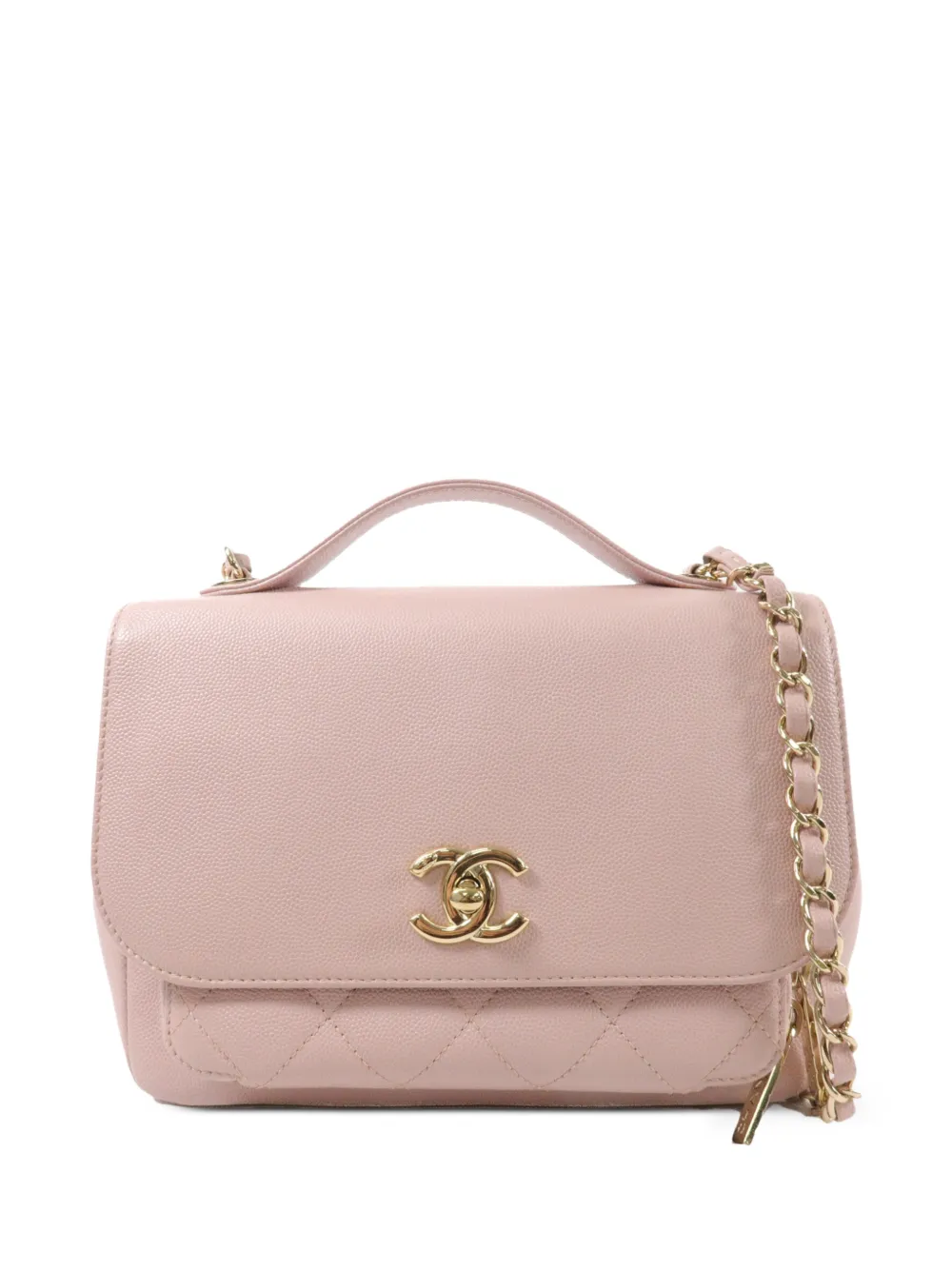 CHANEL Pre-Owned leather shoulder bag - Rosa