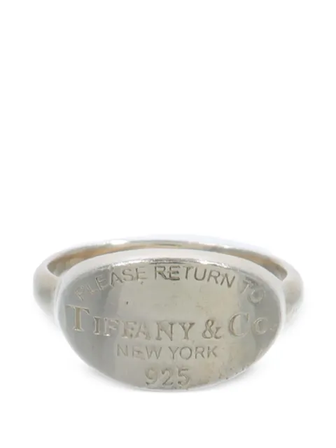 Tiffany & Co. Pre-Owned кольцо Please Return To Tiffany