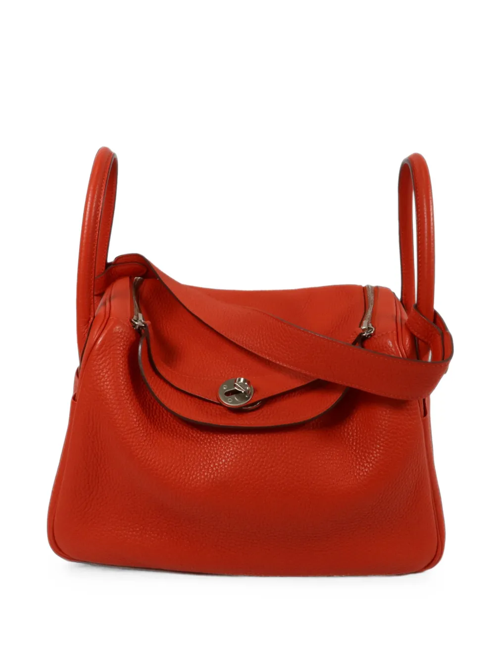 Hermès Pre-Owned 2016 30 Lindy shoulder bag - Rosso
