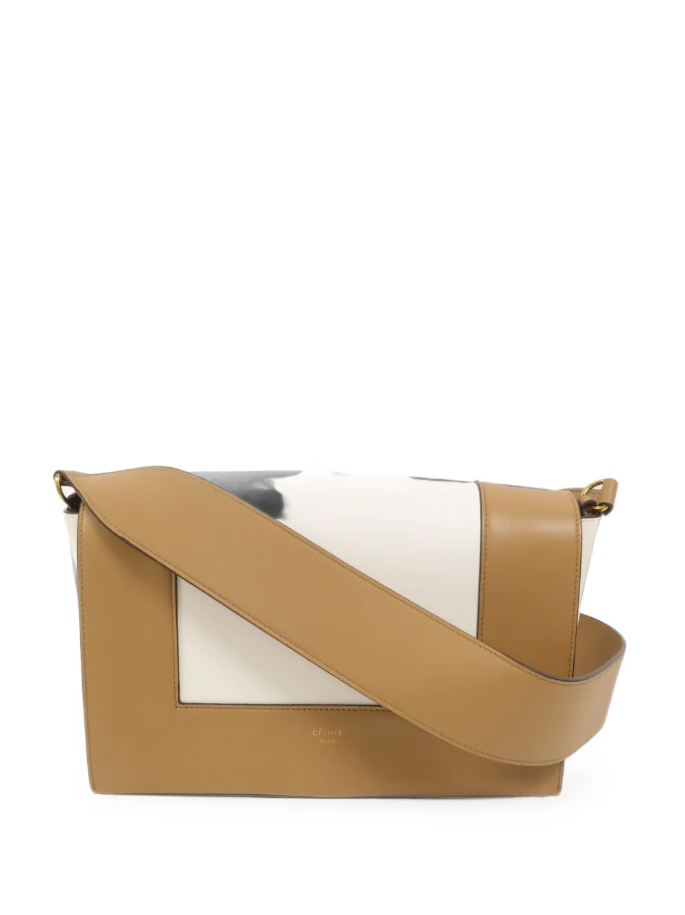 Celine Pre-Owned Frame leather shoulder bag - Toni neutri