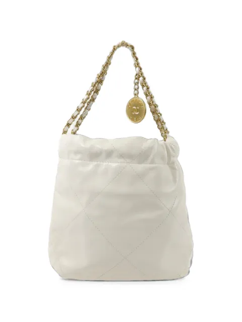 CHANEL Pre-Owned mini Chanel 22 chain tote bag