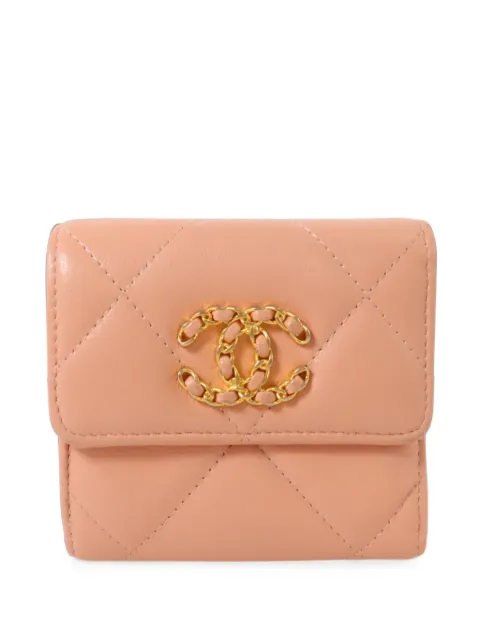 CHANEL Pre-Owned small 19 flap wallet
