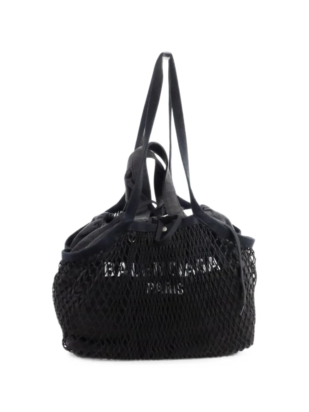 Balenciaga Pre-Owned medium 24/7 denim tote bag - Nero