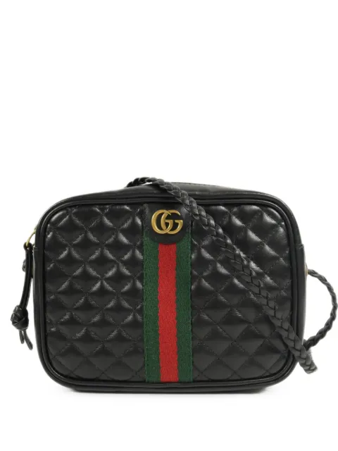 Gucci Pre-Owned GG Web-trim shoulder bag