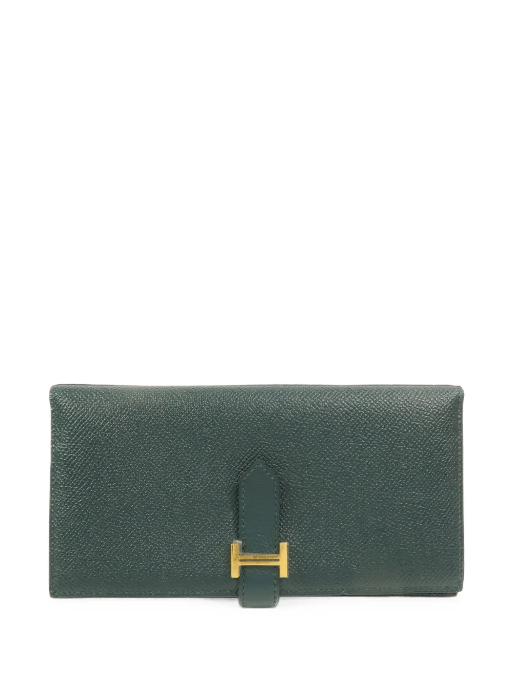 Hermès Pre-Owned Bearn long wallet - Verde