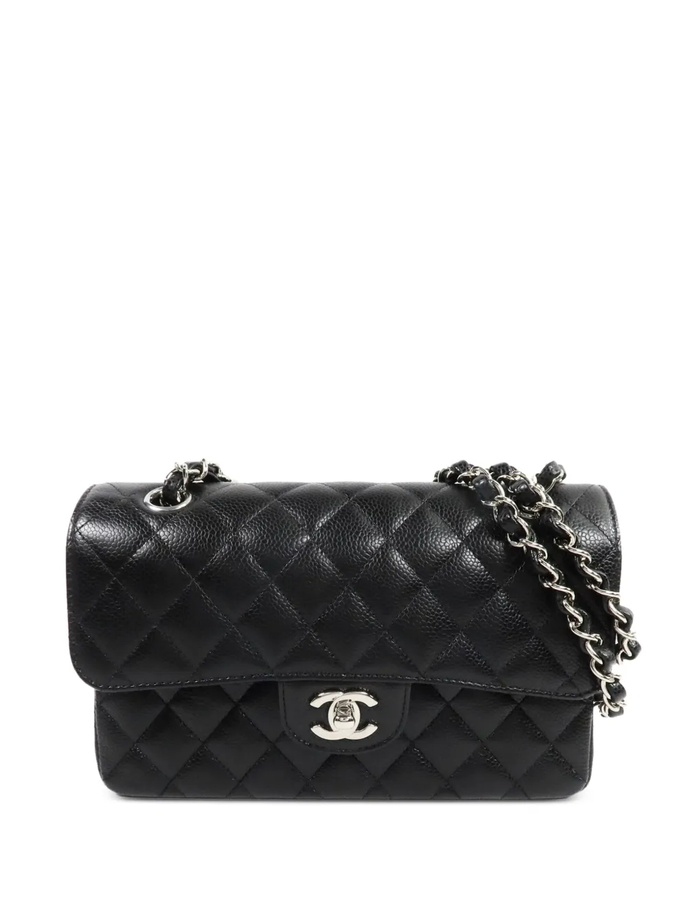 CHANEL Pre-Owned 23 Double Flap shoulder bag - Black