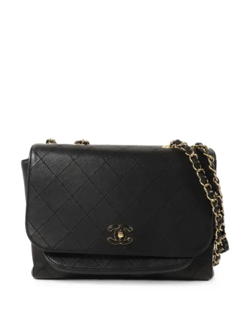 CHANEL Pre-Owned bolsa crossbody con cierre giratorio