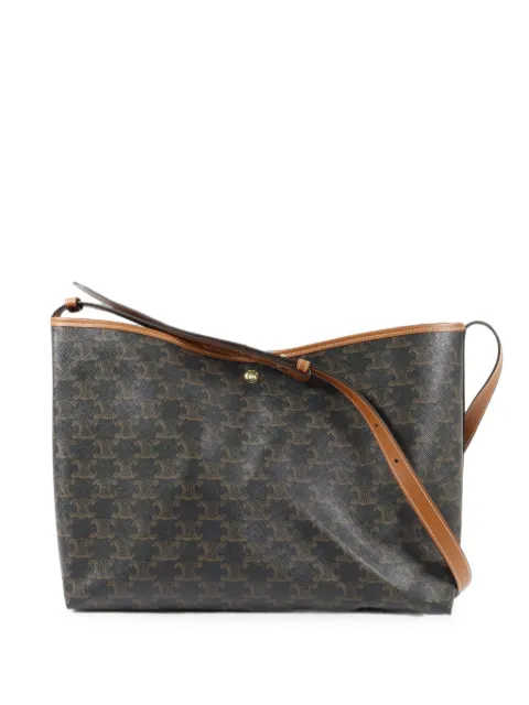 Celine Pre-Owned Triomphe Macadam shoulder bag