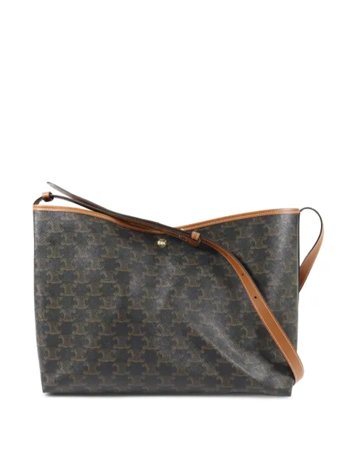 Celine Pre-Owned Triomphe Macadam shoulder bag