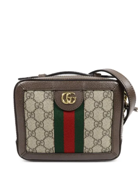 Gucci Pre-Owned мини-сумка на плечо Ophidia GG