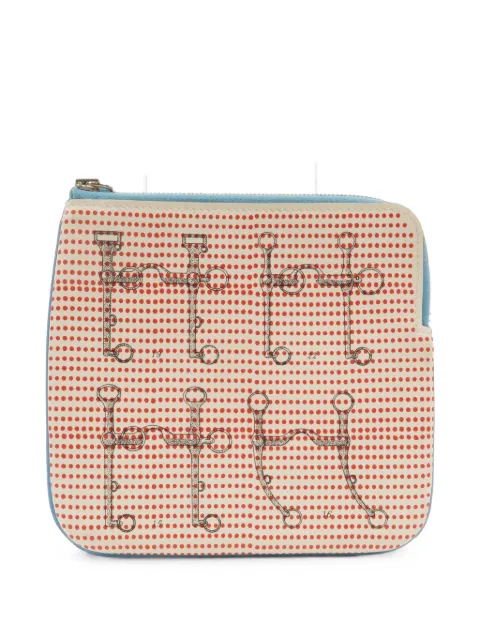 Hermès Pre-Owned 2019 Carre Pocket leather clutch bag