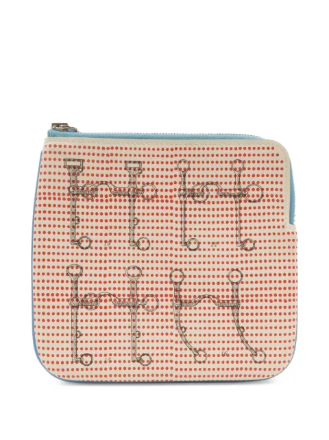 Hermès Pre-Owned 2019 Carre Pocket leather clutch bag
