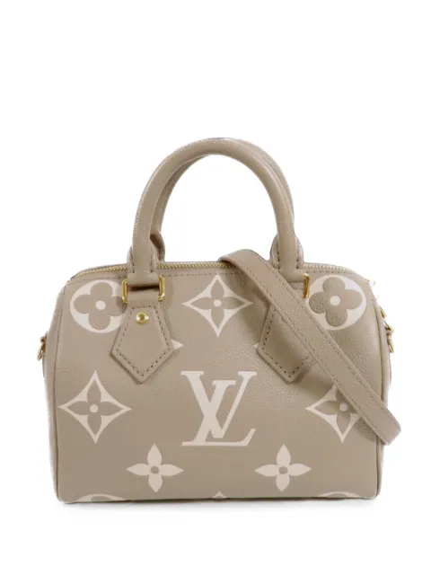 Louis Vuitton Pre-Owned 20 Speedy Bandoulière Monogram Empreinte handbag