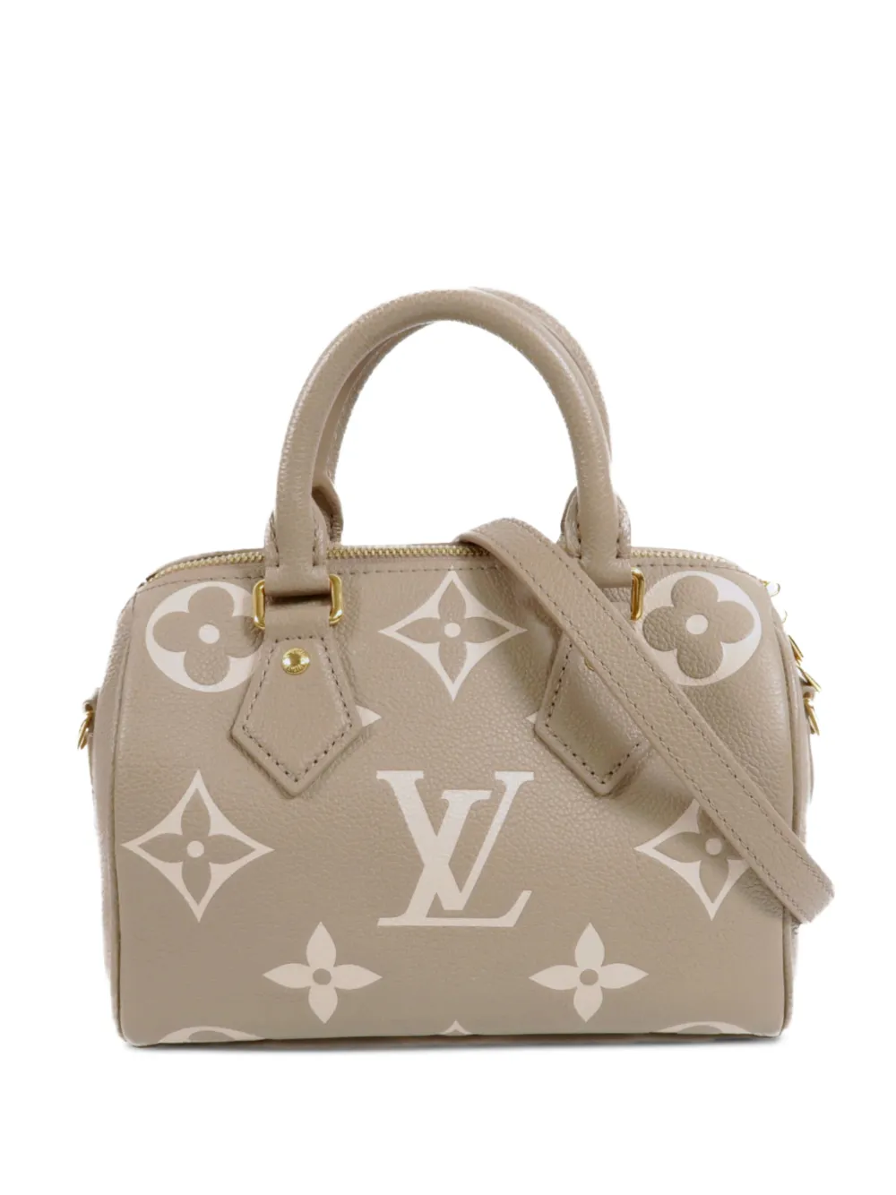 Louis Vuitton Pre-Owned sac à main Speedy Bandoulière 20 Monogram Empreinte - Tons neutres
