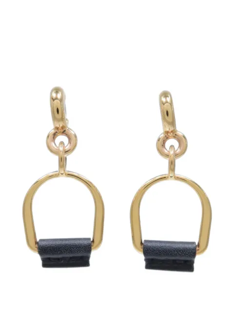 Hermès Pre-Owned Heritage Equestre Etrier earrings
