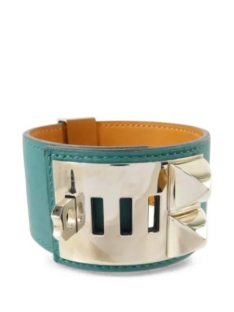 Hermès Pre-Owned 2013 Collier de Chien leather bracelet