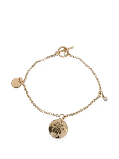Hermès Pre-Owned pulsera Ex-Libris con diamante