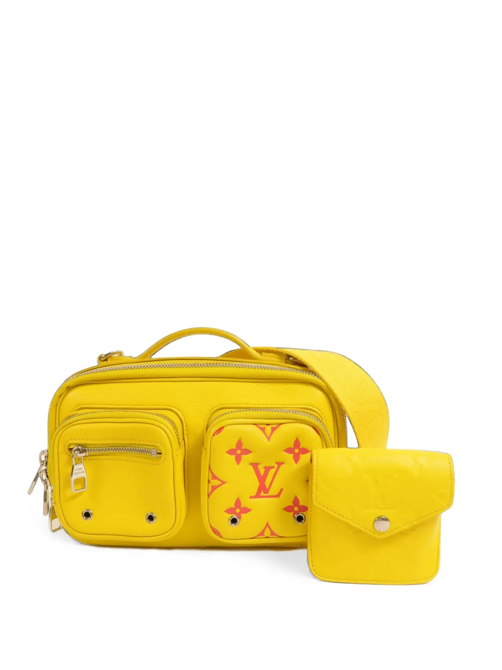 Louis Vuitton Pre-Owned Utility two-way handbag - Giallo