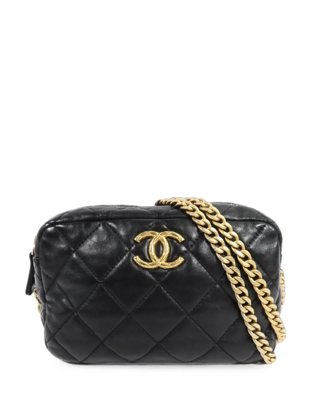 CHANEL Pre-Owned quilted CC shoulder bag - Nero