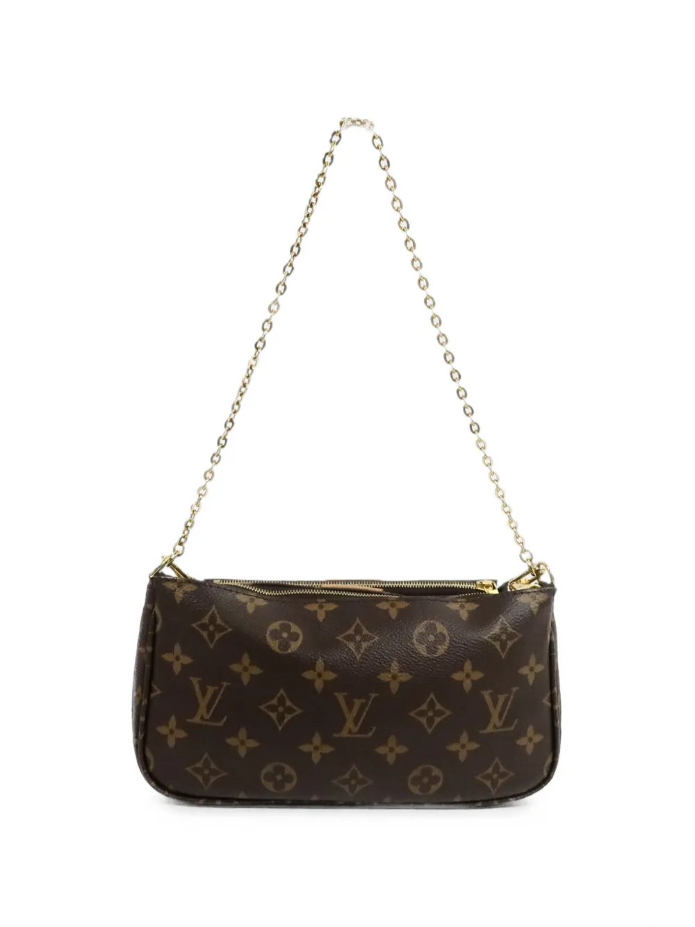 Louis Vuitton Pre-Owned Multi Pochette Accessoires Monogram schoudertas Bruin