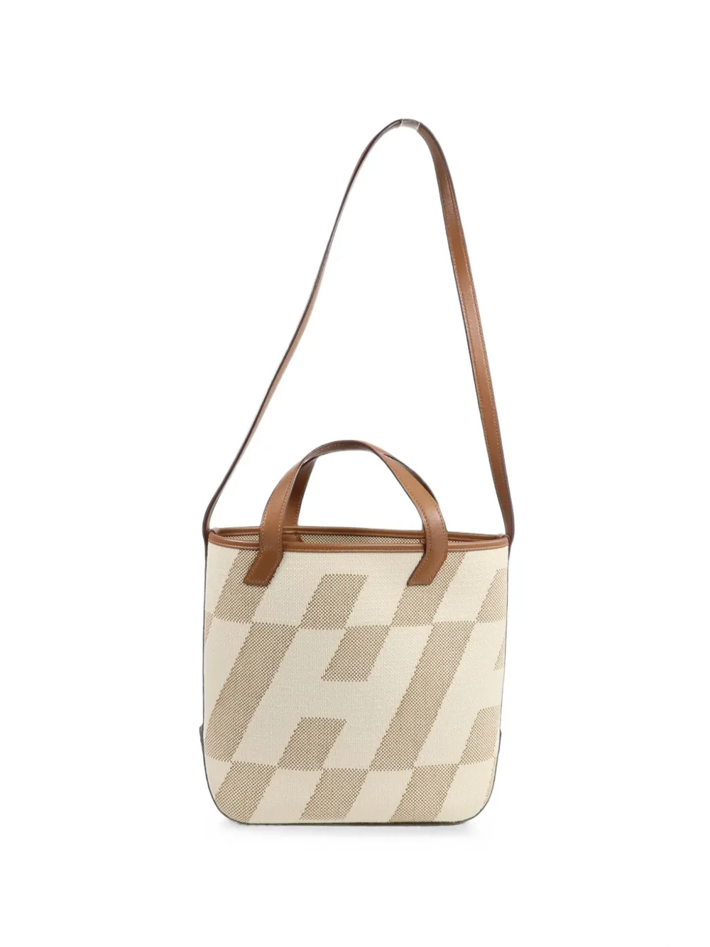 Hermès Pre-Owned 2021 27 Cabas H En Biais two-way handbag - Toni neutri